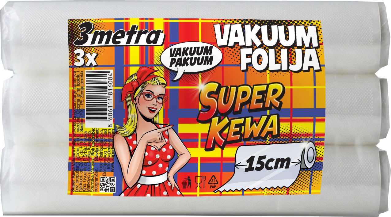 Vakuum Folija 3 metra x 15 cm - Image 2